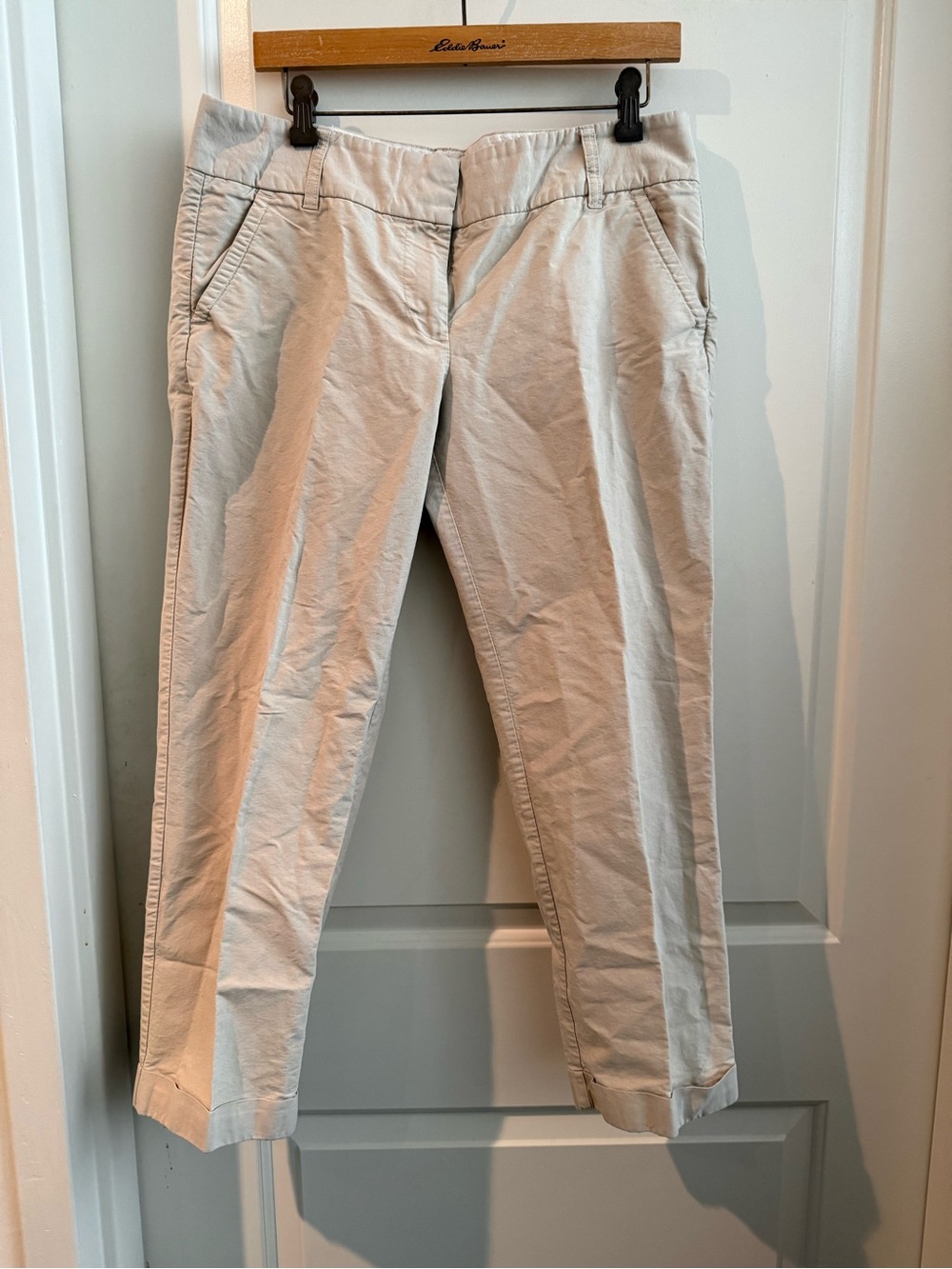 J. Crew Beige City Fit Chinos